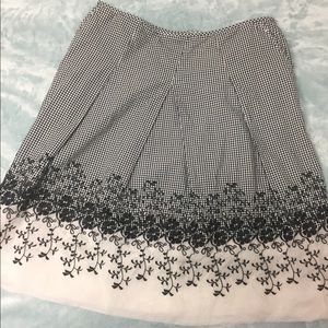 High waisted skirt